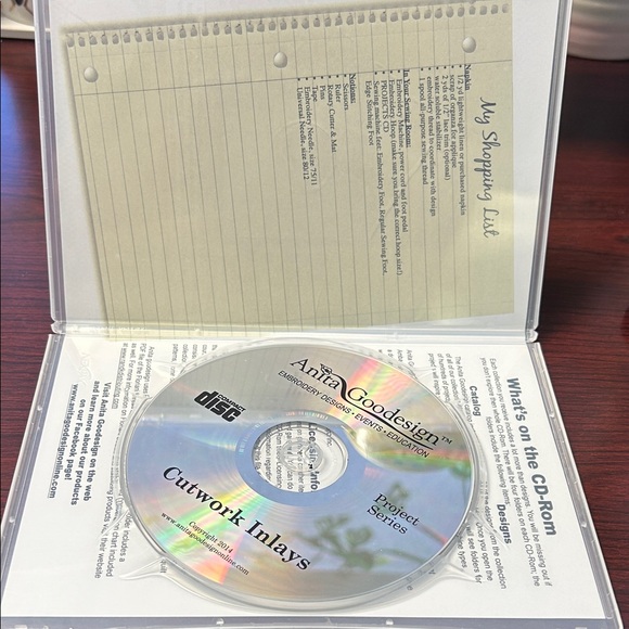 Cutwork Inlays Project Kit - Cream - Picture 2 of 3